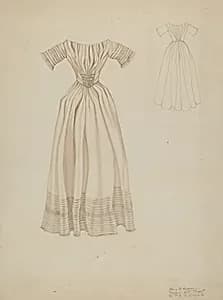 Wedding Dress by Mary E. Humes