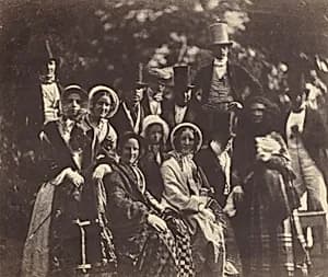 Wedding Group by Benjamin Brecknell Turner