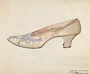 Wedding Slippers by Edna C. Rex