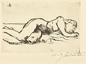 Weiblicher Akt (Female Nude) by Lovis Corinth
