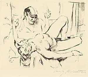 Weissagung (Prophecy) by Lovis Corinth