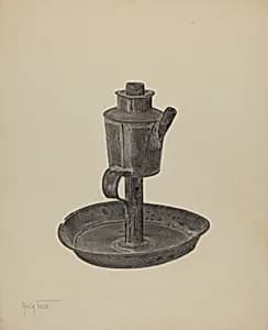 Whale Oil Lamp