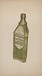 Whiskey Bottle by Gerald Scalise