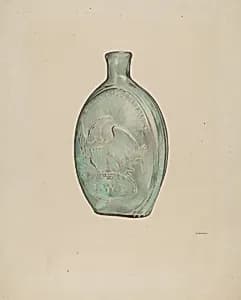Whiskey Flask by G.A. Spangenberg