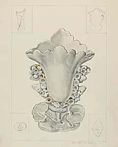White Porcelain Vase
