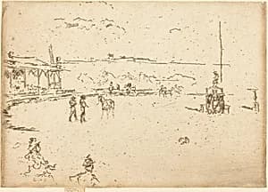 Wild West, Buffalo Bill by James McNeill Whistler