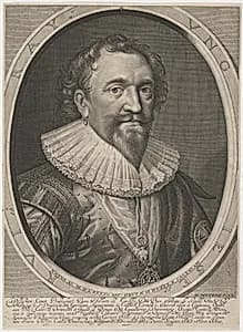 William, Earl of Pembroke by Robert van Voerst, after Daniel Mytens the Elder
