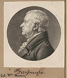 William Fitzhugh by Charles B. J. Févret de Saint-Mémin