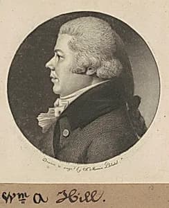 William Henry Hill by Charles B. J. Févret de Saint-Mémin