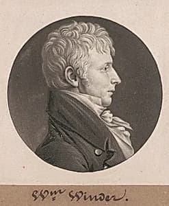 William Henry Winder by Charles B. J. Févret de Saint-Mémin