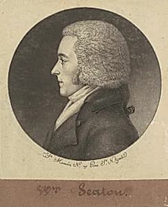 William Seton by Charles B. J. Févret de Saint-Mémin