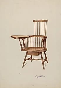 Windsor Desk Armchair by Eugene Croe