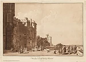 Windsor Terrass looking Westward by Paul Sandby