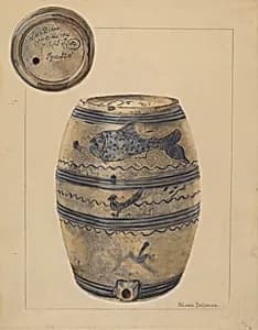 Wine Cask by Yolande Delasser