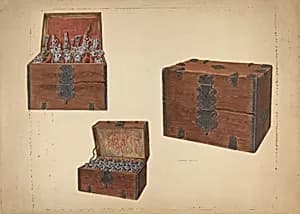 Wine Chest by Leonard Battee