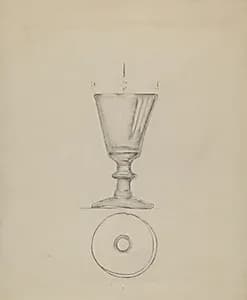Wine Glass by Albert Eyth