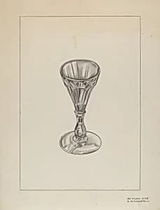 Wine Glass by Raymond Manupelli