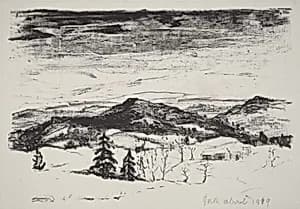 Winter Landscape, Shanty Brook