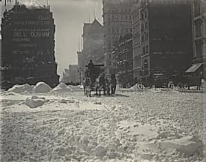 Winter, New York by Alfred Stieglitz