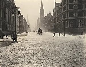 Winter, New York by Alfred Stieglitz