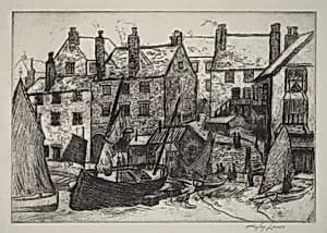 Winter, St. Ives, Cornwall by Richard Hayley Lever