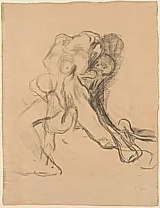Woman and Death by Käthe Kollwitz