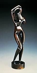 Woman Combing Her Hair by Alexander Archipenko