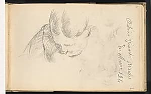 Woman Leaning Forward by Paul Cezanne