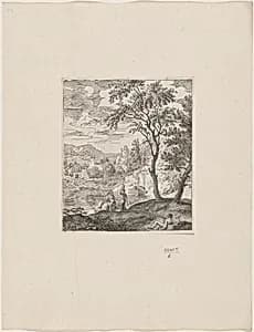 Woman with a Donkey Driver by Joachim Franz Beich