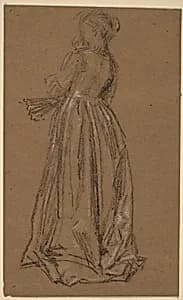 Woman with a Fan by James McNeill Whistler