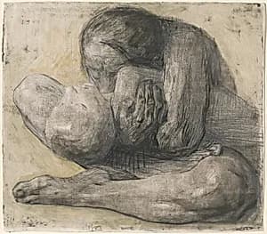 Woman with Dead Child (Frau mit totem Kind) by Käthe Kollwitz