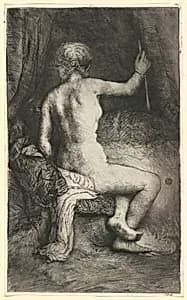 Woman with the Arrow by Rembrandt van Rijn