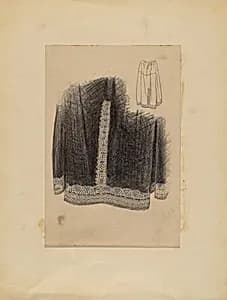 Woman's Beaded Skirt by Melita Hofmann