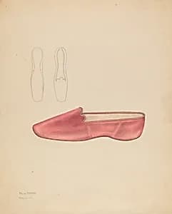 Woman's Slipper by Melita Hofmann