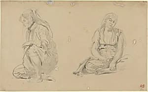 Women of Algiers by Eugène Delacroix