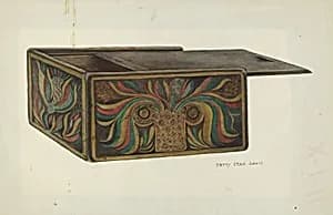 Wood Box by Betty Jean Davis