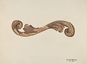 Wood Carving - Scroll
