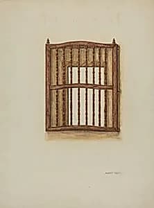 Wood Grille by Albert Pratt