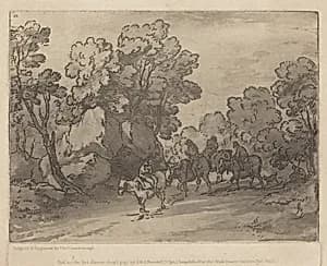 Portrait of Thomas Gainsborough (artist); John & Josiah Boydell (publishers)