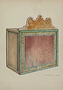 Wooden Cabinet for Music by Rose Campbell-Gerke
