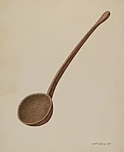Wooden Dipper by Jacob Gielens