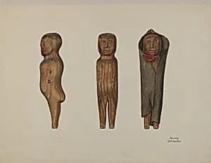 Wooden Doll by Beverly Chichester