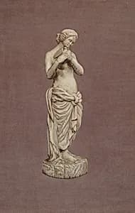 Wooden Garden Figure by Elizabeth Moutal