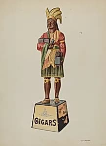 Wooden Indian by Robert W.R. Taylor