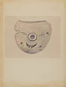 Wooden Mask by Margaret Knapp