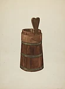 Wooden Noggin by Wilbur M Rice