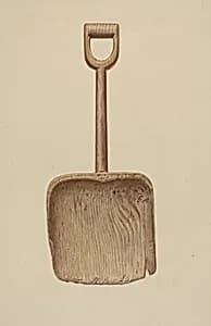 Wooden Shovel by Albert Ryder