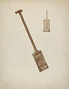 Wooden Spade by Archie Thompson