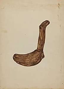 Wooden Spoon by American 20th Century
