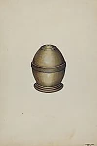 Wooden Thread Holder by Edward L. Loper